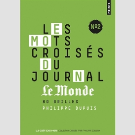 Mots croises du jounal le monde t02