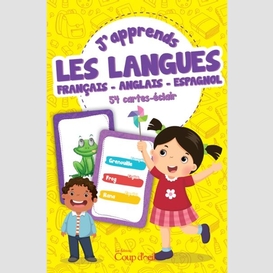 J'apprends les langues -fran/angl/espag*