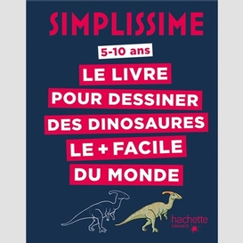 Livre pour dessiner des dinosaures (le)