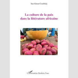 Culture de la paix dans la littérature africaine