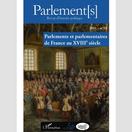 Parlements et parlementaires de france a