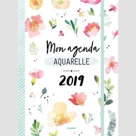 Mon agenda aquarelle 2019