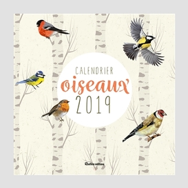 Calendrier des oiseaux 2019