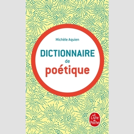 Dictionnaire de poetique