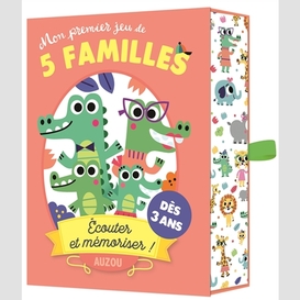 Mon premier jeu 5 famille ecouter memori