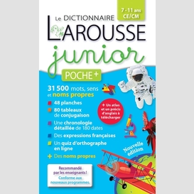 Dictionnaire larousse junior poche +