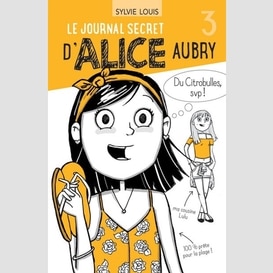 Journal secret d'alice aubry t.3