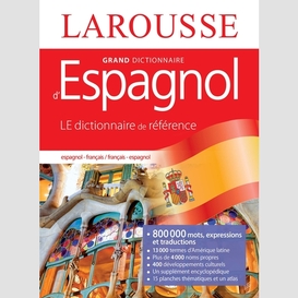 Grand dictionnaire francais espagnole