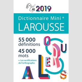 Dictionnaire larousse mini + 2019