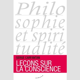 Lecons sur la conscience