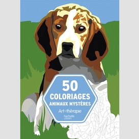 50 coloriages animaux mystereres