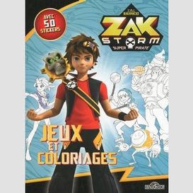 Zak storm -jeux et coloriages