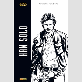 Star wars han solo (noir et blanc)