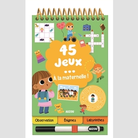 45 jeux a la maternelle