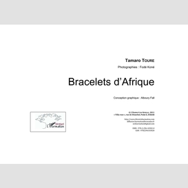 Bracelets d'afrique