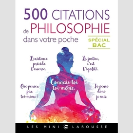 500 citations de philosophie dans poche