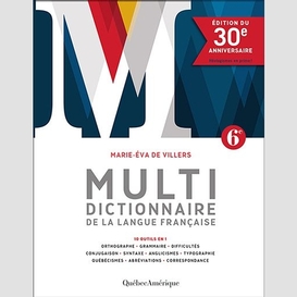 Multidictionnaire  ed 30e ann