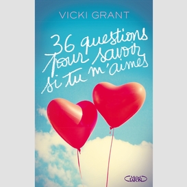 36 questions pour savoir si tu m'aimes