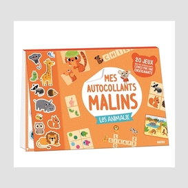 Mes autocollants malins -animaux (les)