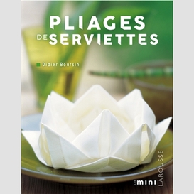 Pliages de serviettes