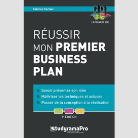 Reussir mon premier business plan