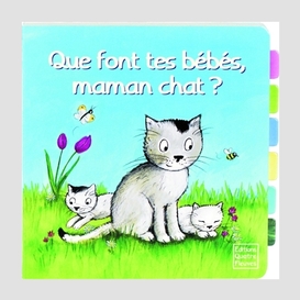 Que font tes bebes maman chat