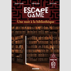 Escape game une nuit a la bibliotheque