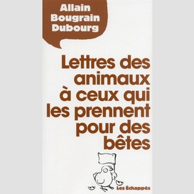 Lettres des animaux ceux les prennent be