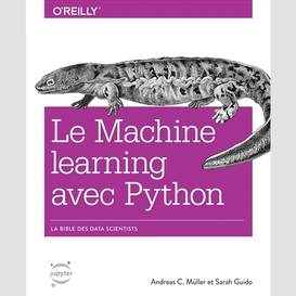 Machine learning avec python (le)