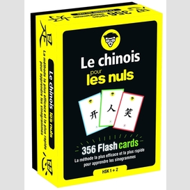 Chinois pour les nuls (le)-flashcards