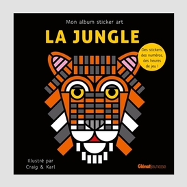 Jungle album sticker art