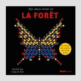 Mon album sticker art -la foret