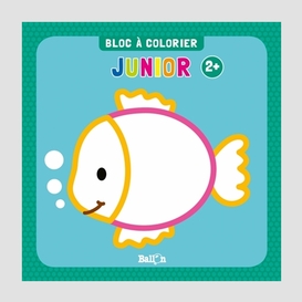 Bloc a colorier junior 2+ poisson