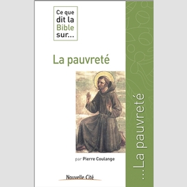 Ce que dit la bible sur la pauvrete