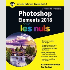 Photoshop elements 2018