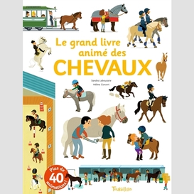 Grand livre anime des chevaux