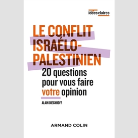 Conflit israelo-palestinien:20 questions