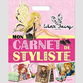 Winx fairy couture carnet se styliste