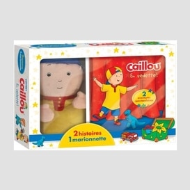 Caillou en vedette 2 hist + marionnette