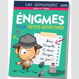 Enigmes pour petits detectives 2018