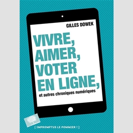 Vivre  aimer  voter en ligne  et autres