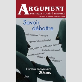 Revue argument v20 no1 2017-2018