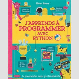 J'apprends a programmer avec python