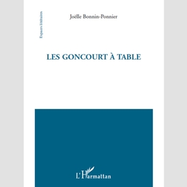 Goncourt à table les