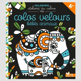 Colos velours bebes animaux