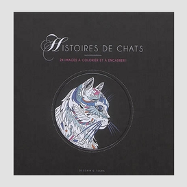 Histoires de chats a colorier