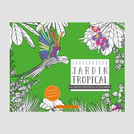 Inspiration jardin tropical-cart postale