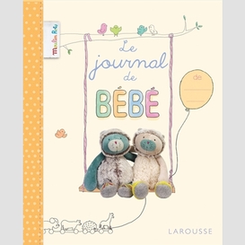 Journal de bebe (le)2 oursons sur balanc