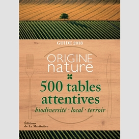Guide origine nature 2018 500 tables att