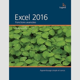 Excel 2016:fonction avancees